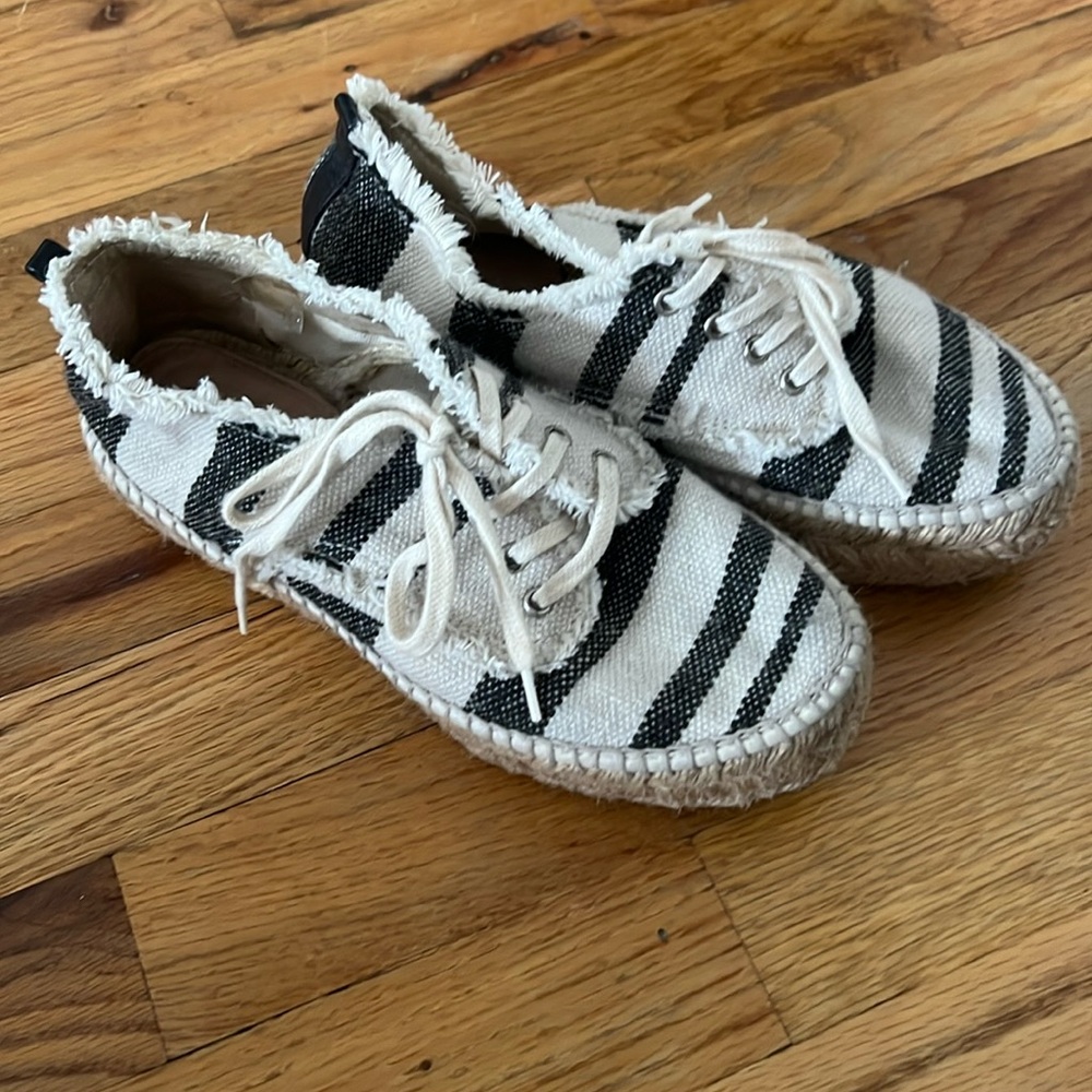 Loeffler Randall Platform Espadrille Sz 35